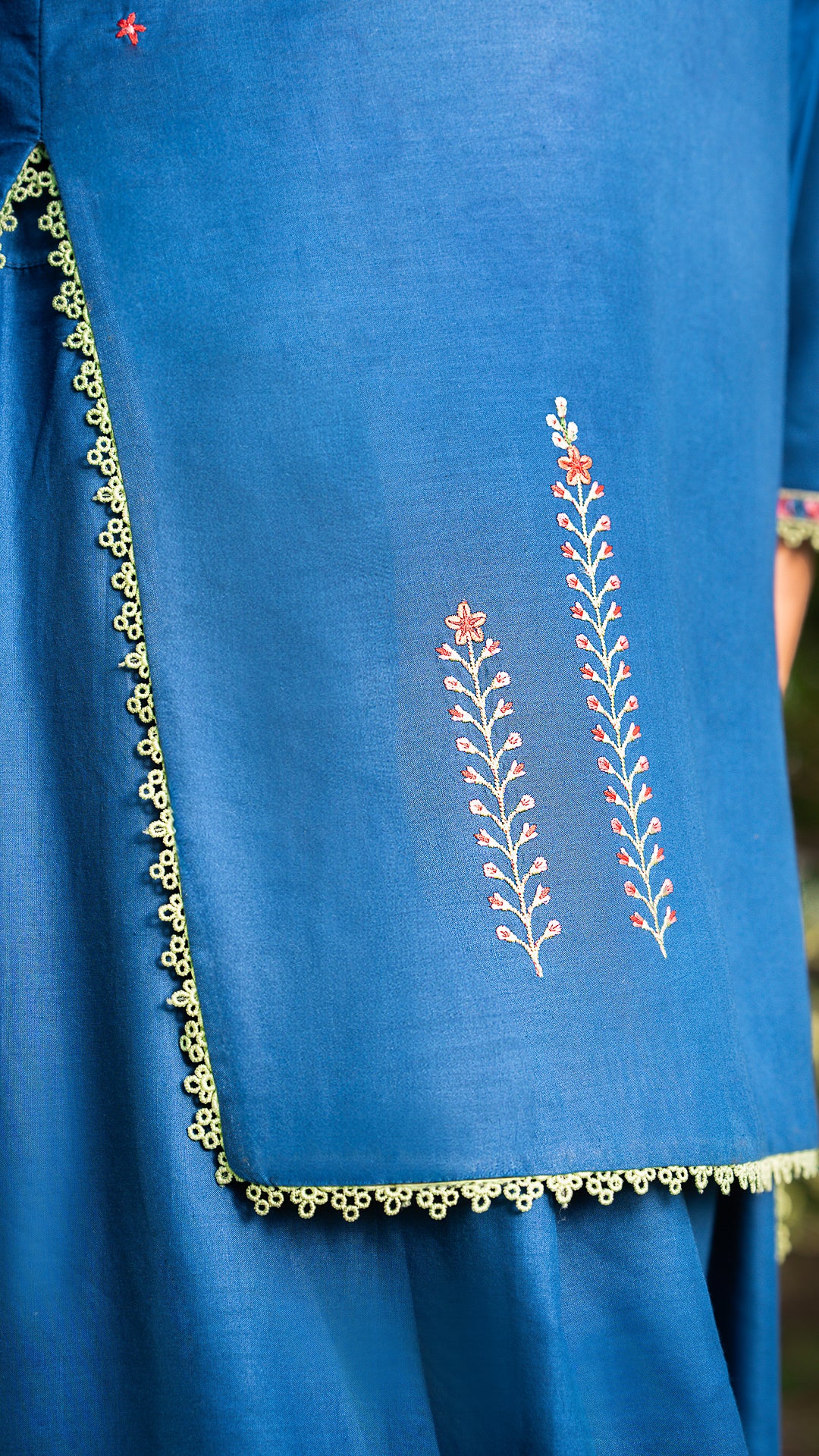 Neelam Blue Mirage Suit